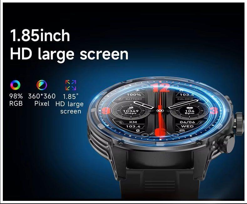 Smartwatch V99 AMOLED 1.85 Batería 710mAh, Llamadas Bluetooth Salud compat. IOS-5