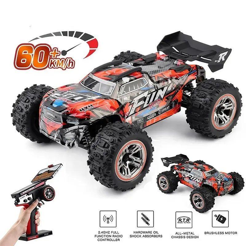Monkeywatch Auto RC Monster Truck Profesional 4WD Velocidad 60kmh 118-0