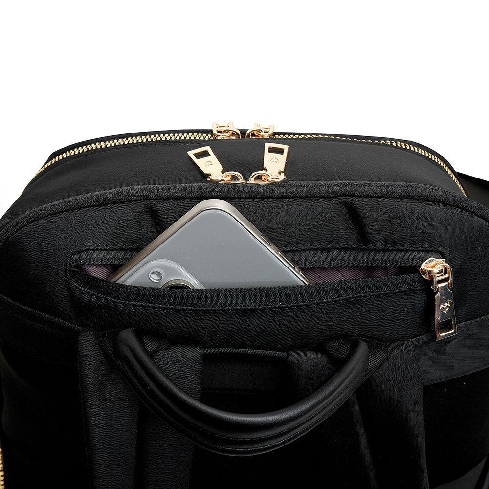 Mochila Mujer Elegante Premium MOVAC Amaia Impermeable Notebook 14 Trabajo Viaje Urbana-8