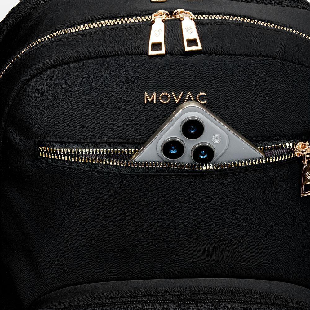 Mochila Mujer Elegante Premium MOVAC Amaia Impermeable Notebook 14 Trabajo Viaje Urbana-9