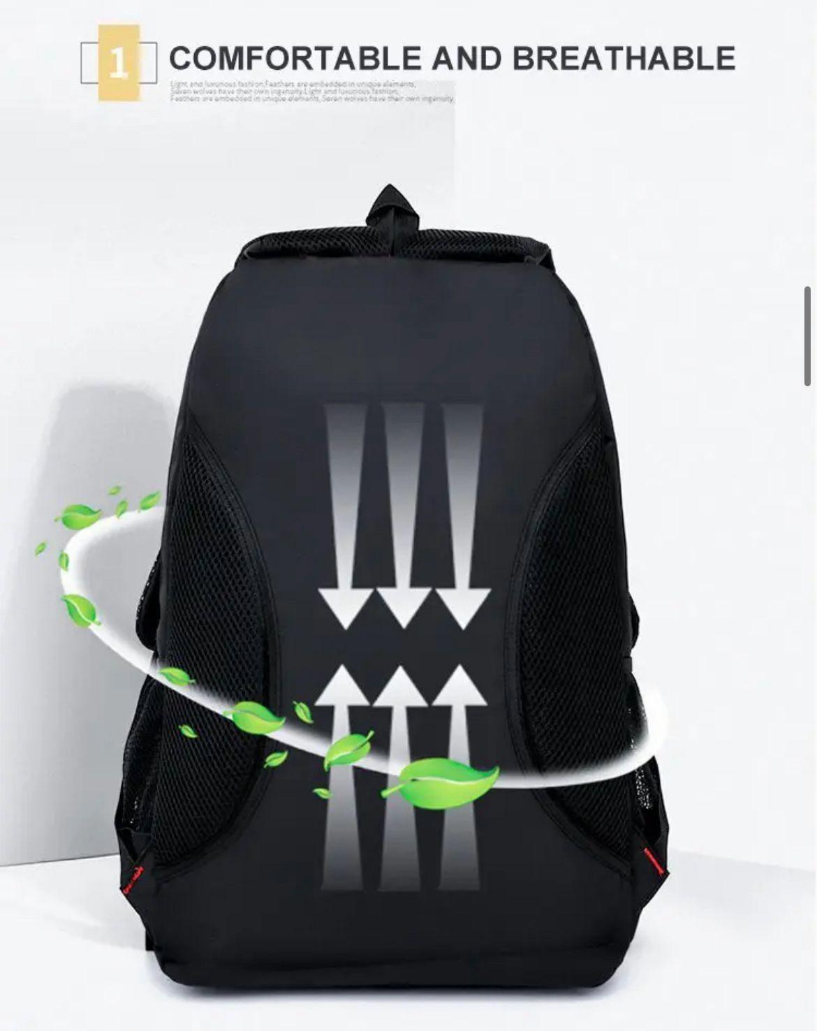 Mochila Universitaria Impermeable Gran Capacidad Notebook-5