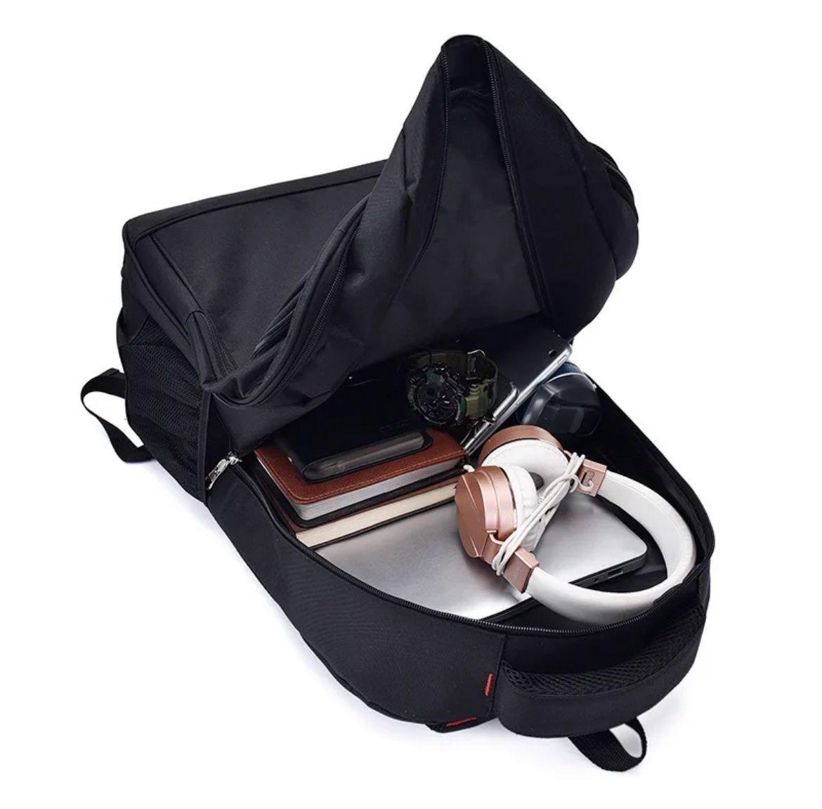 Mochila Universitaria Impermeable Gran Capacidad Notebook-4