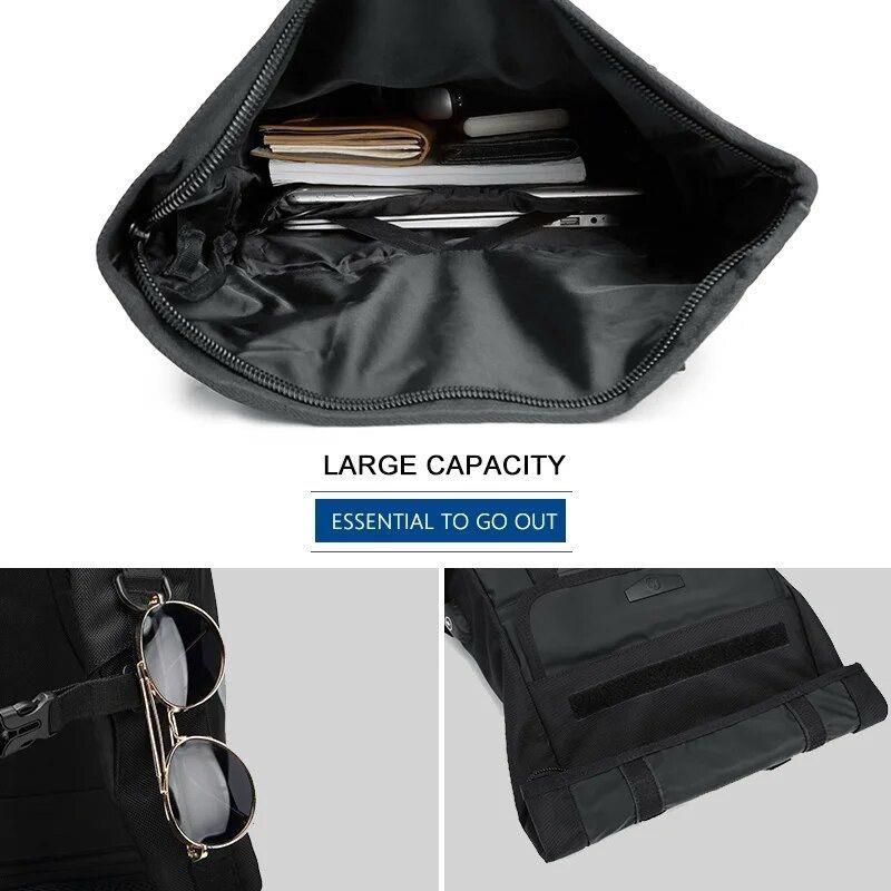 Mochila Ejecutiva Tipo Sobre con Puerto USB Multifuncional Notebook-5