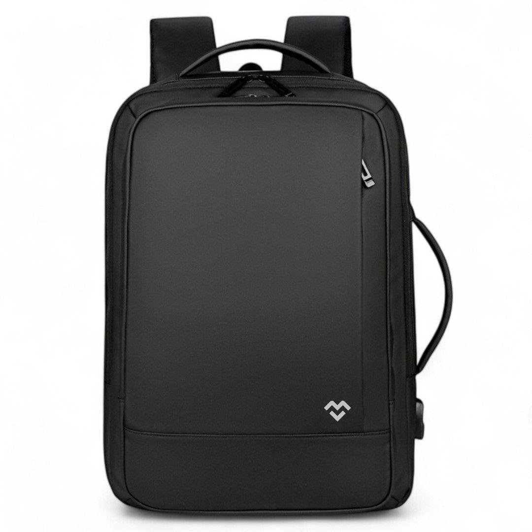 Mochila Movac Essence Antirrobo Con Puerto Usb. Multifuncional.-2