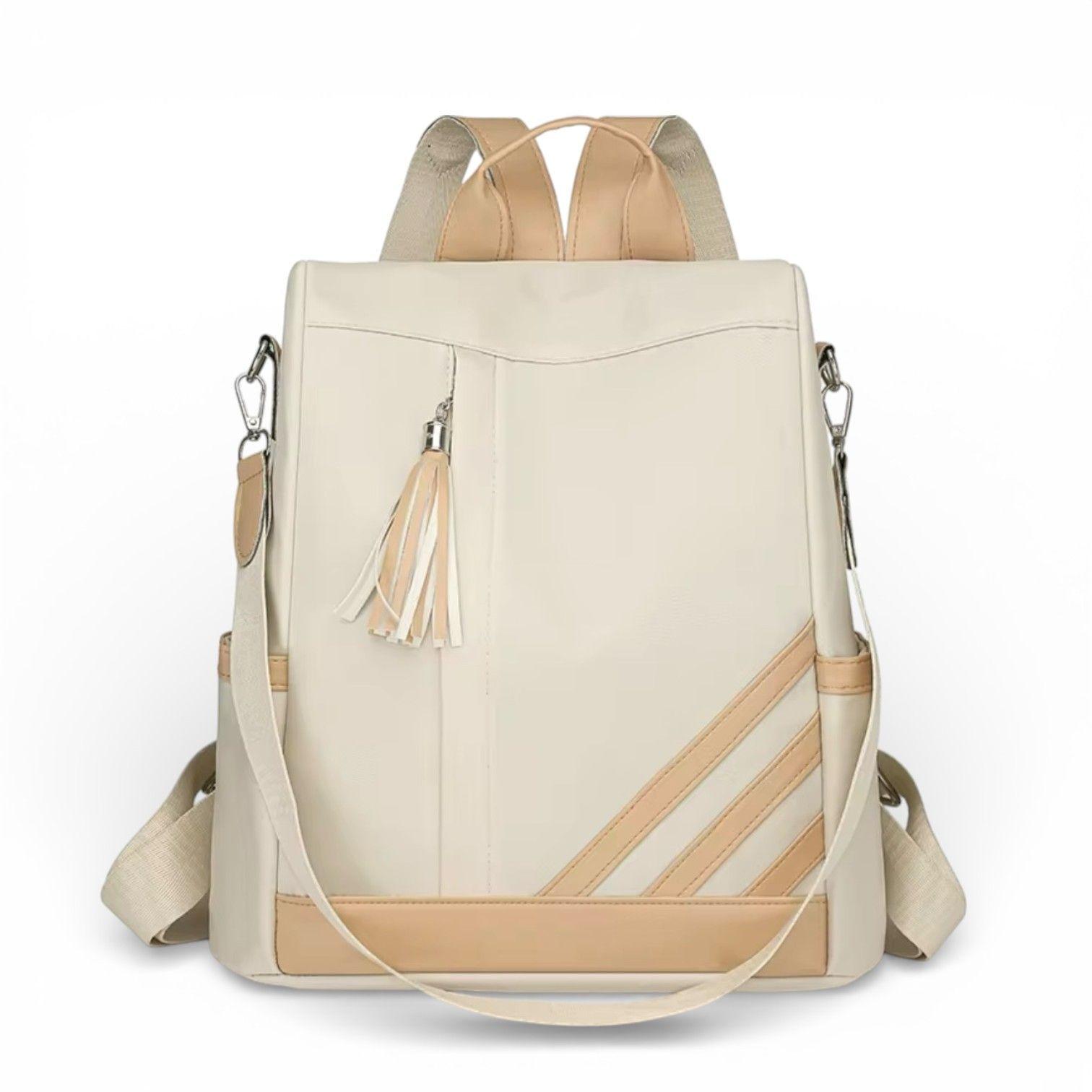 Mochila Antirrobo Mujer Impermeable Urbana Multiuso Estilo Vers til y Seguro-0