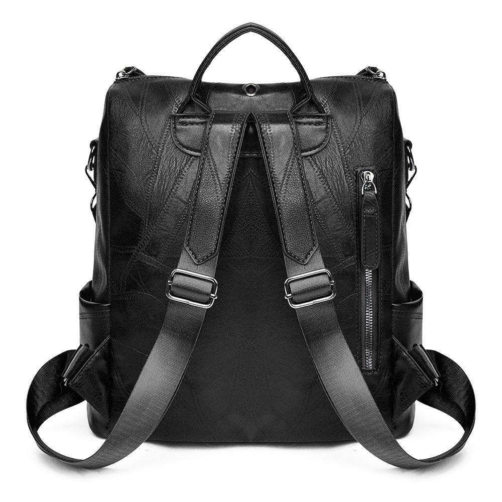 Mochila MOVAC Ultra Elegance Antirrobo para Mujer De Material Cuero PU -4