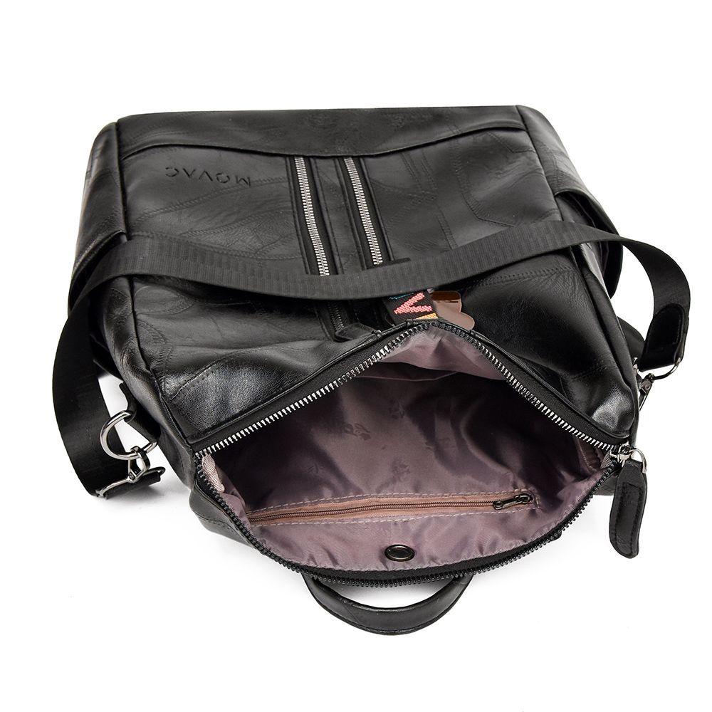 Mochila MOVAC Ultra Elegance Antirrobo para Mujer De Material Cuero PU -5