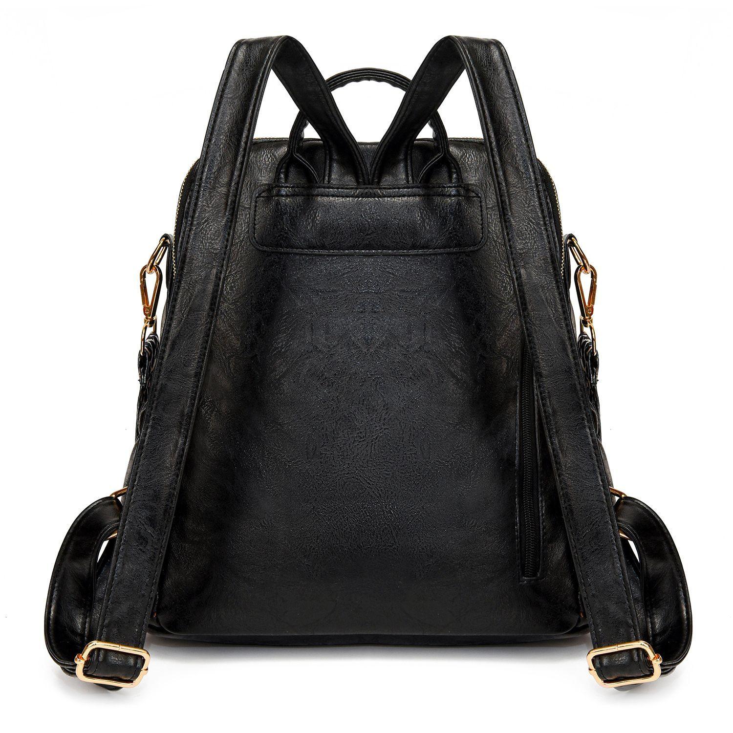 Mochila Cartera MOVAC Urban Chip Cuero PU Mujer a la Moda Multiuso-2
