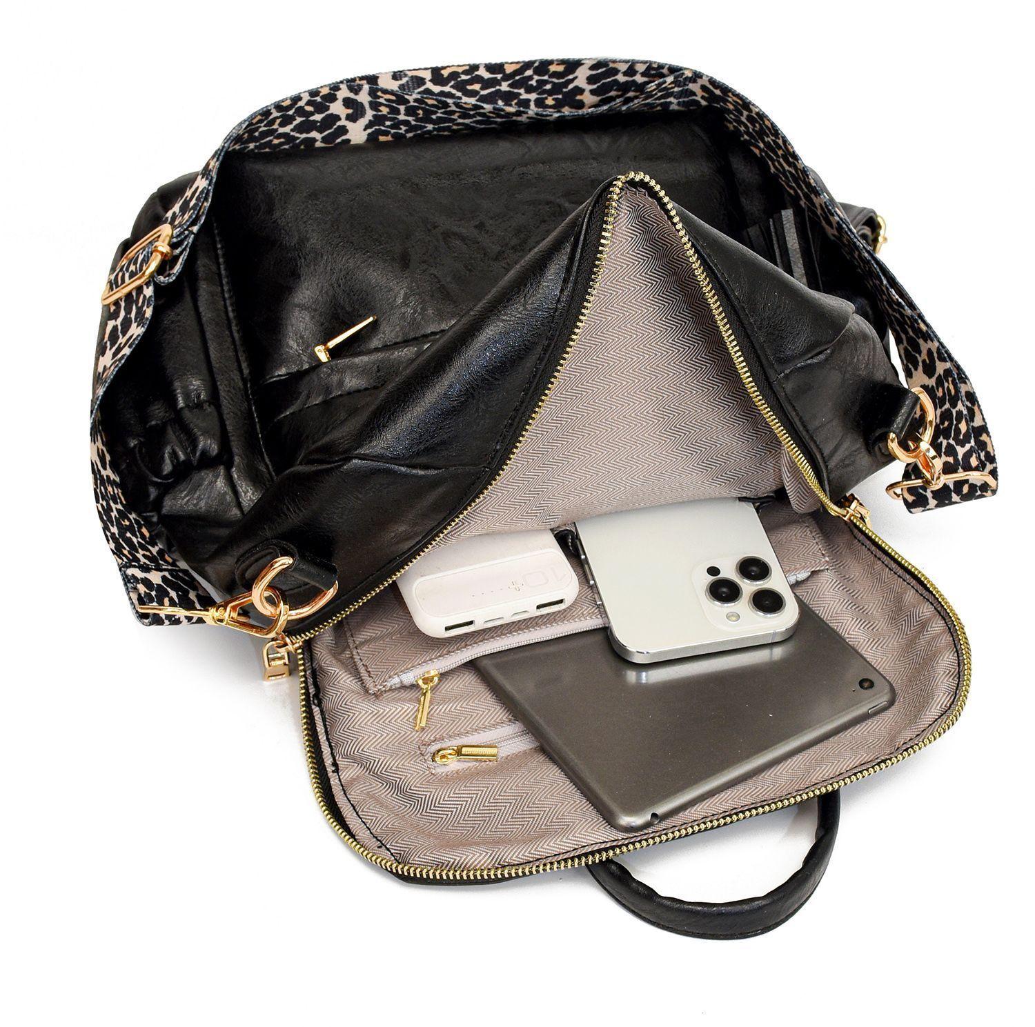Mochila Cartera MOVAC Urban Chip Cuero PU Mujer a la Moda Multiuso-6
