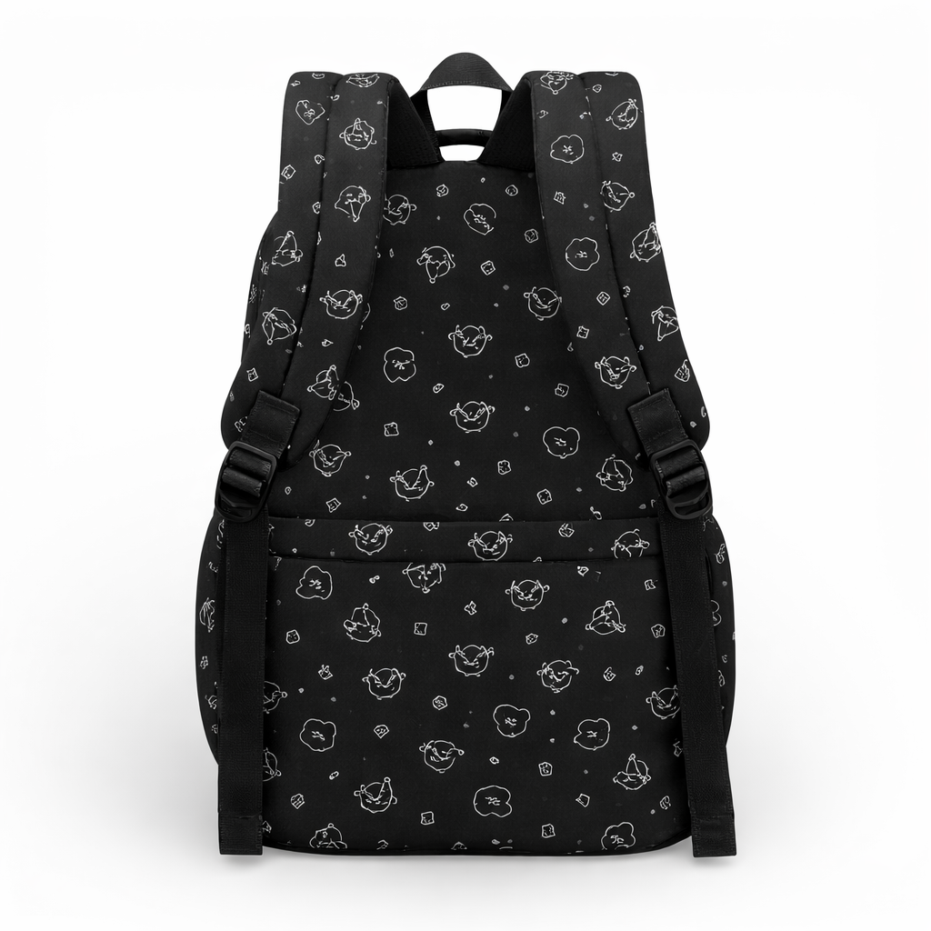 Mochila Escolar Infantil para Ni a Dise o Capibara 25L multiples compartimiento regreso a clases-6