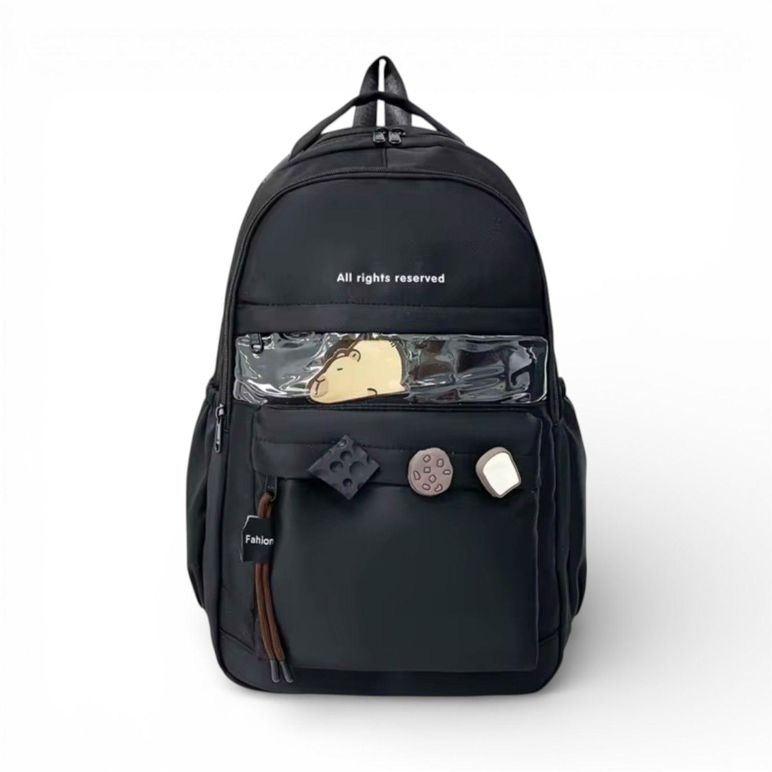 Mochila escolar Infantil Capibara 2026 para ni a y ni o capacidad 25L-4