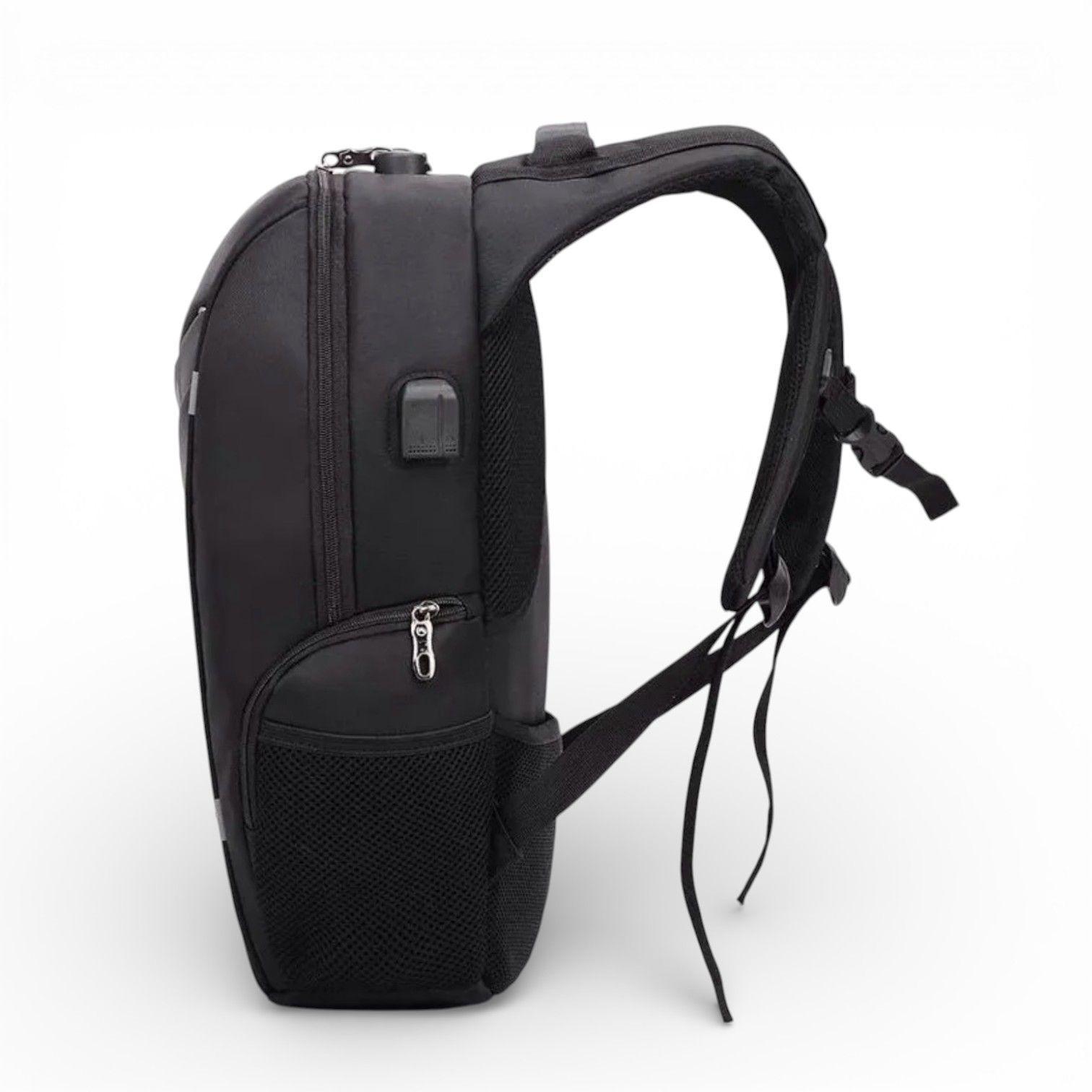 Mochila Antirrobo Urbana Hombre 20L Candado TSA USB y Notebook 16-4