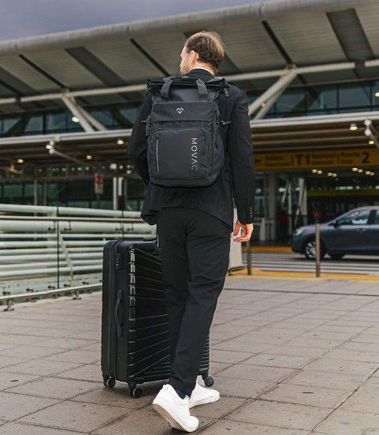 Mochila MOVAC Explorer Tipo Sobre expandible 20L a 30L Notebook 16 Antirrobo Viaje Impermeable-3