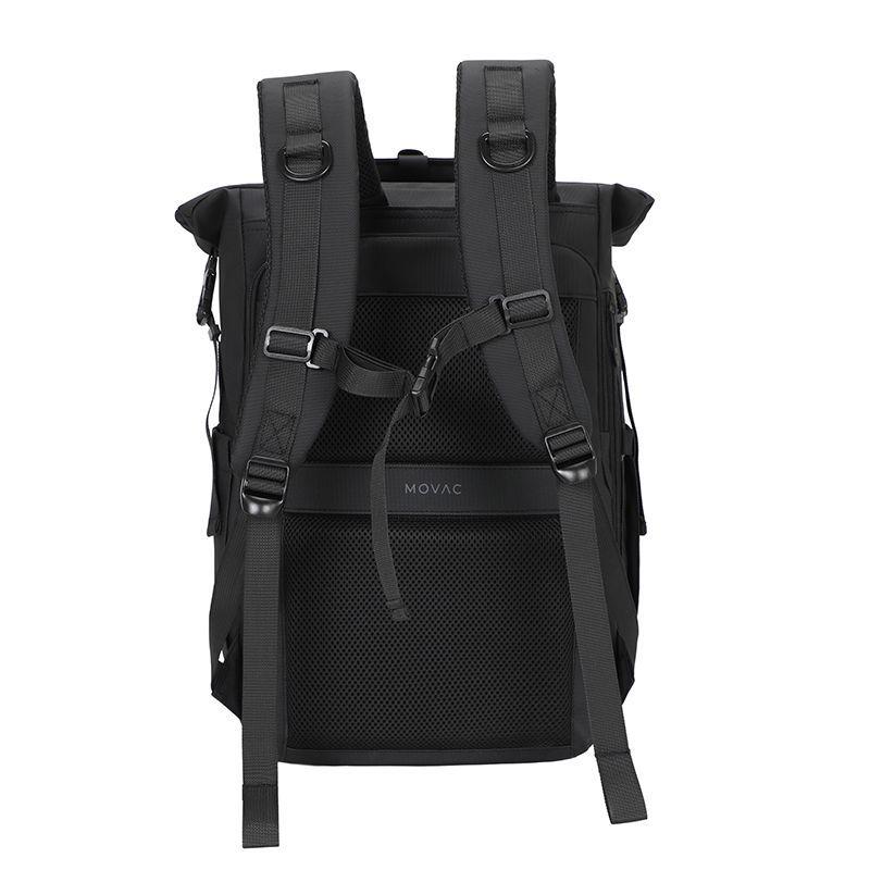 Mochila MOVAC Explorer Tipo Sobre expandible 20L a 30L Notebook 16 Antirrobo Viaje Impermeable-6