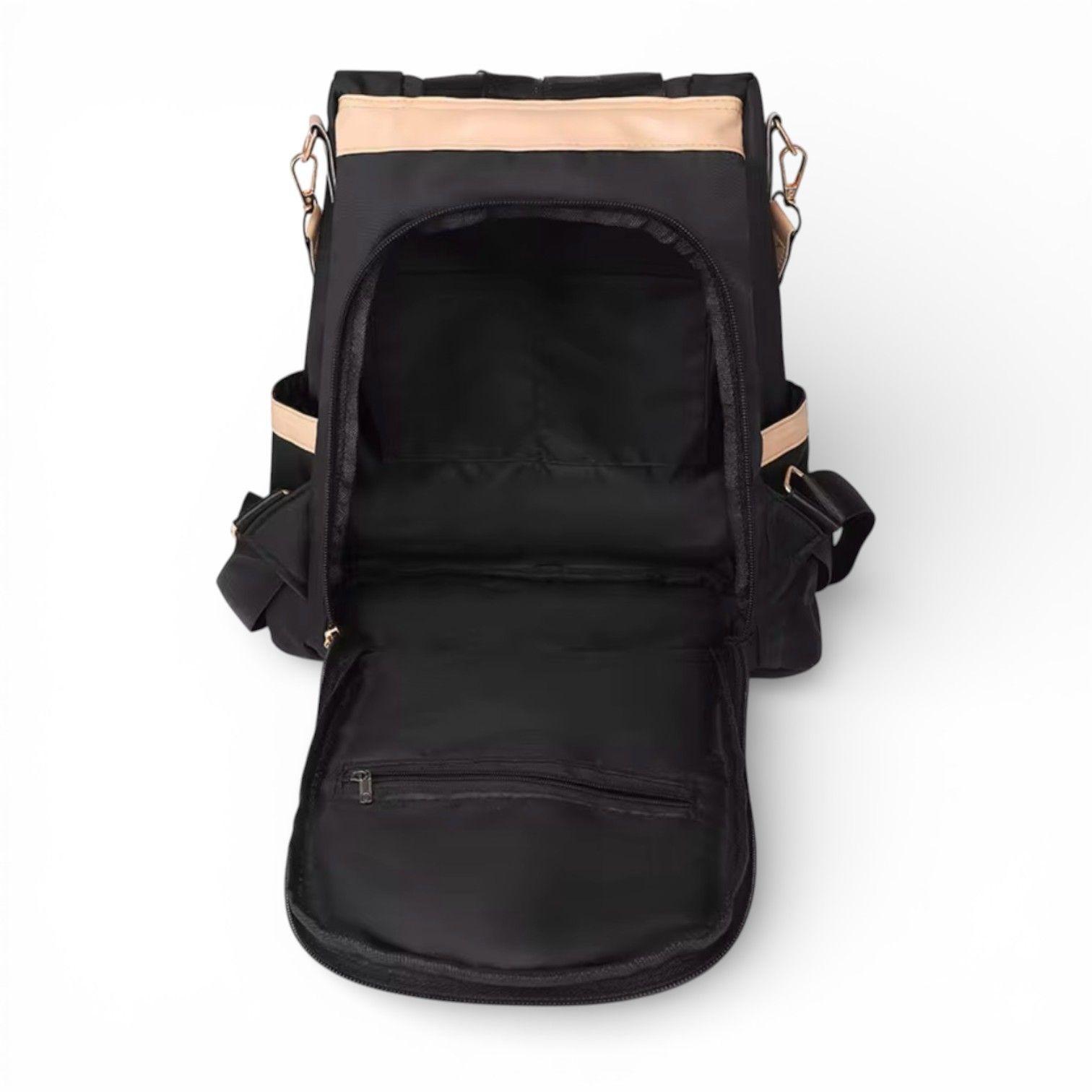 Mochila Antirrobo Mujer Oxford Impermeable con Bolsillo Trasero de Seguridad-5