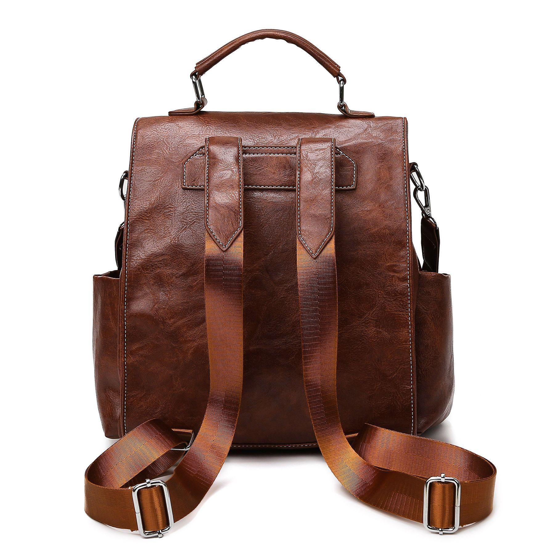 Mochila MOVAC Tokio para Mujer Cuero PU Urbana Versátil -3