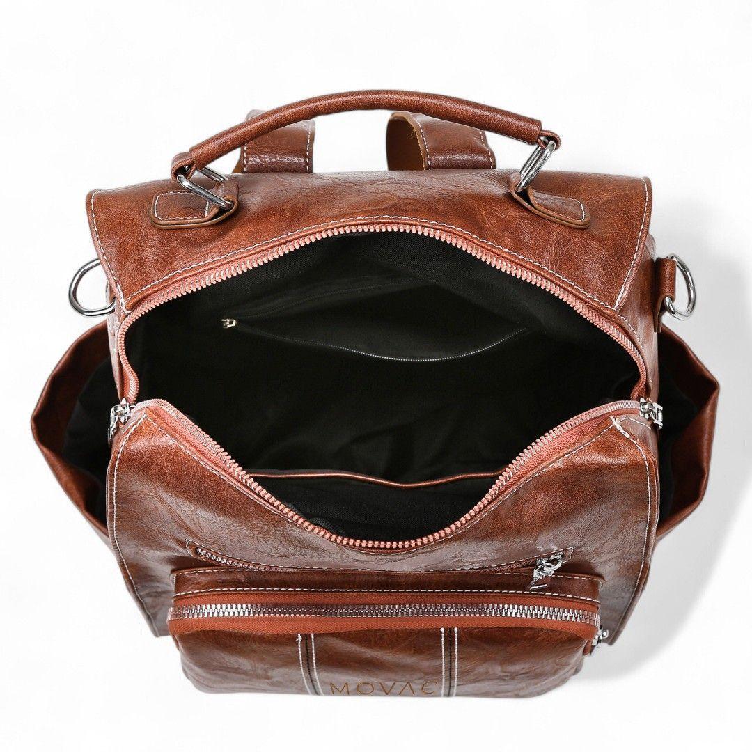 Mochila MOVAC Tokio para Mujer Cuero PU Urbana Versátil -4