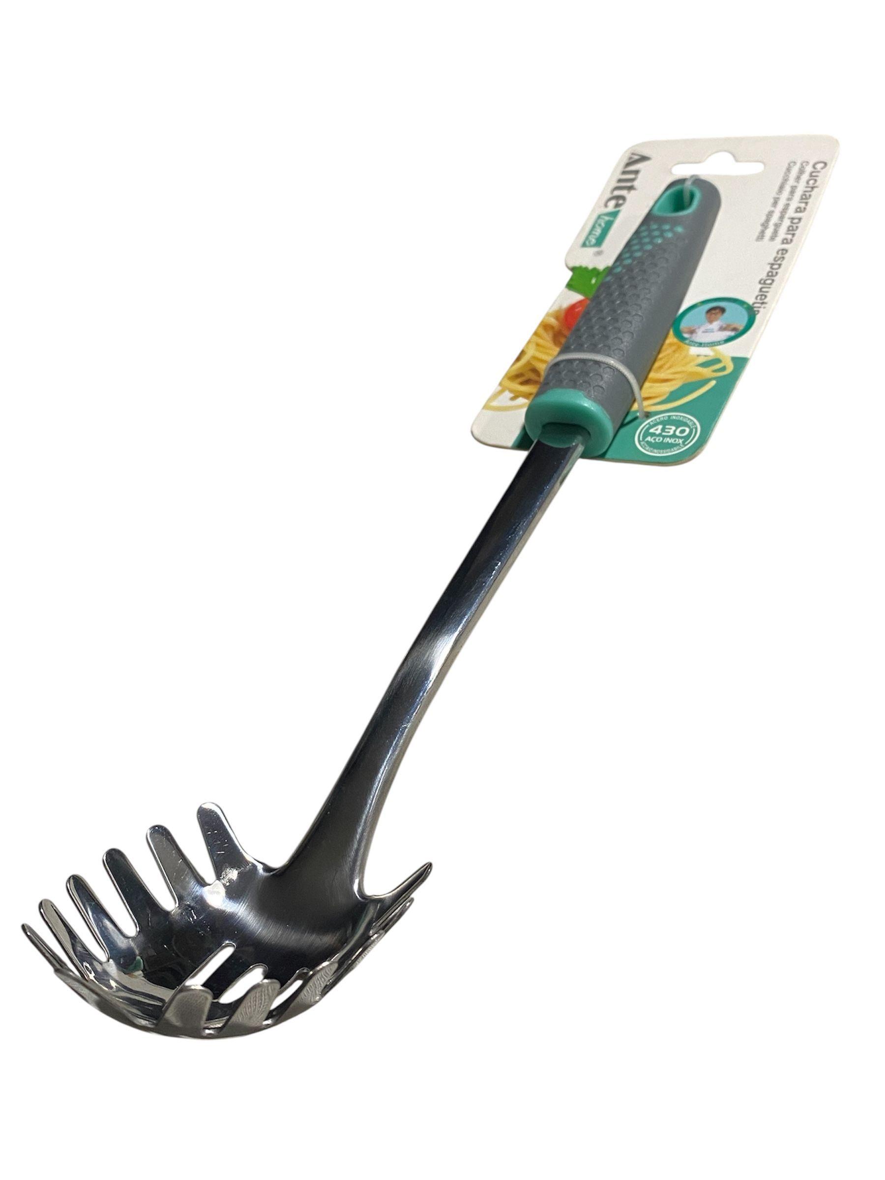 Cuchara Para Espaguetis Tallarin Fideo Acero Inoxidable N430 Pack2-3