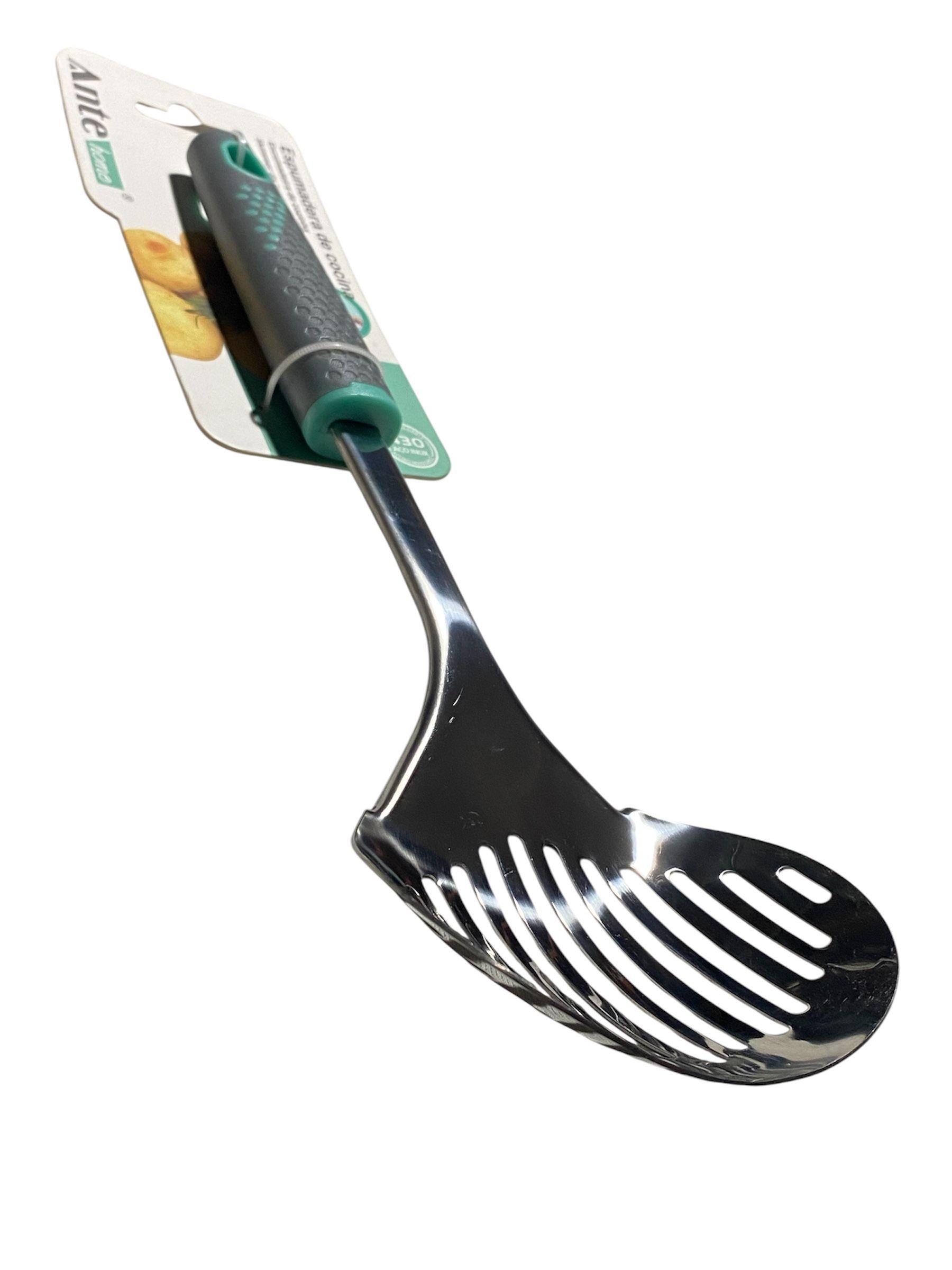 Espumadera Cocina Acero Inoxidable N430 Oval Antideslizante PACK2-2