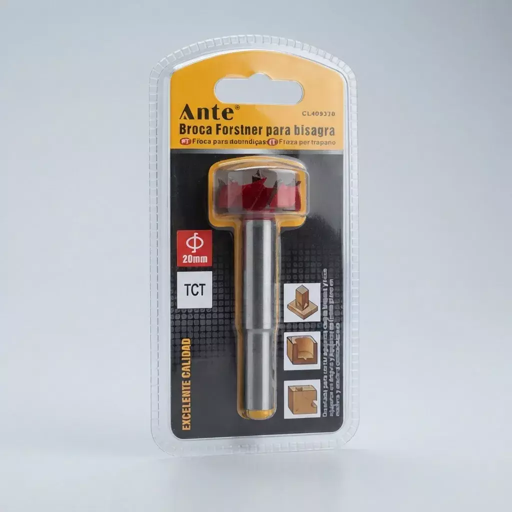 Broca Forstner 20mm Para Madera Bisagra Puerta Mueble Pack 3-2