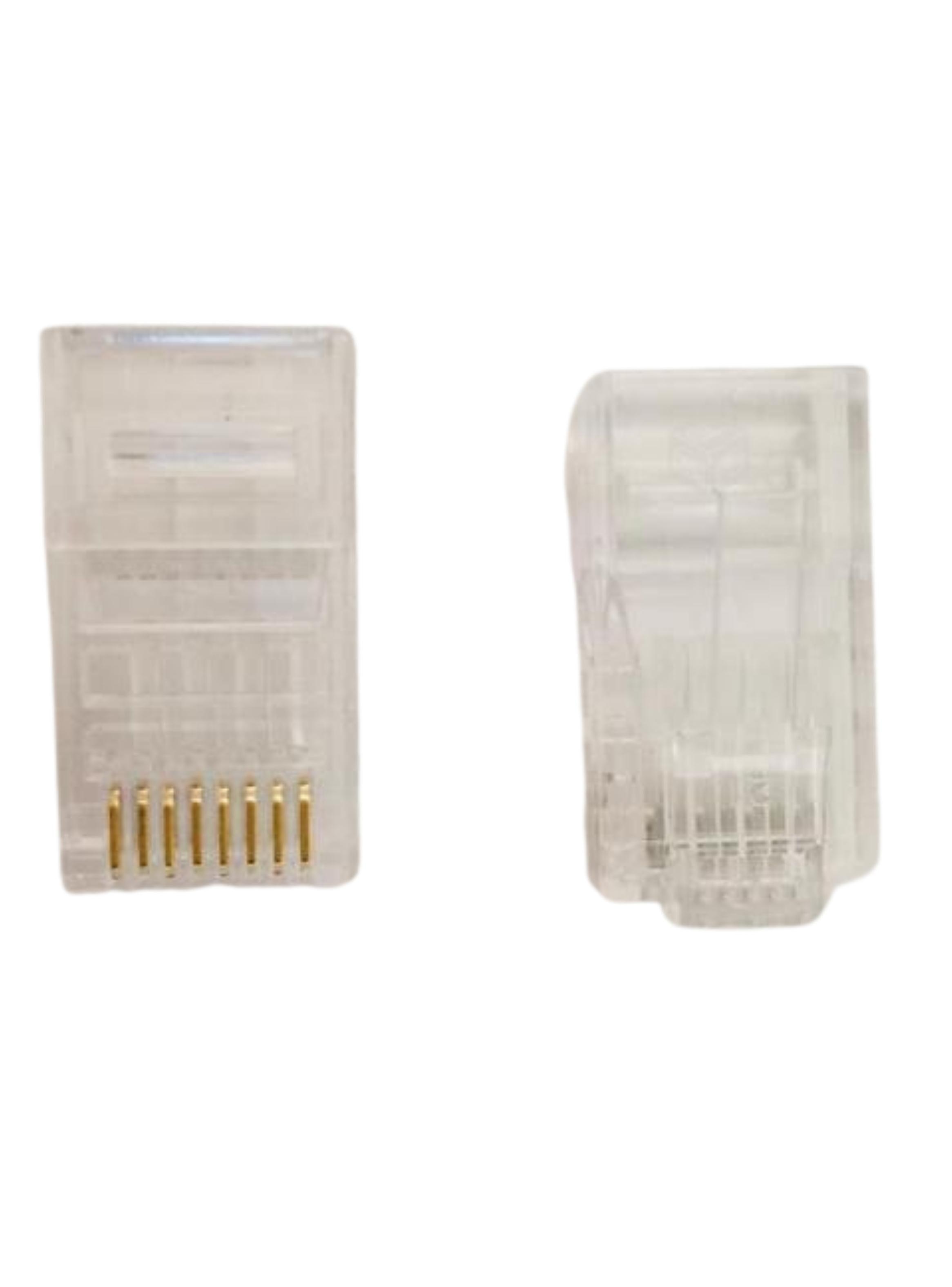 Conectores Rj45 Bolsa 100 Unidades Para Cable Cat 5e-2