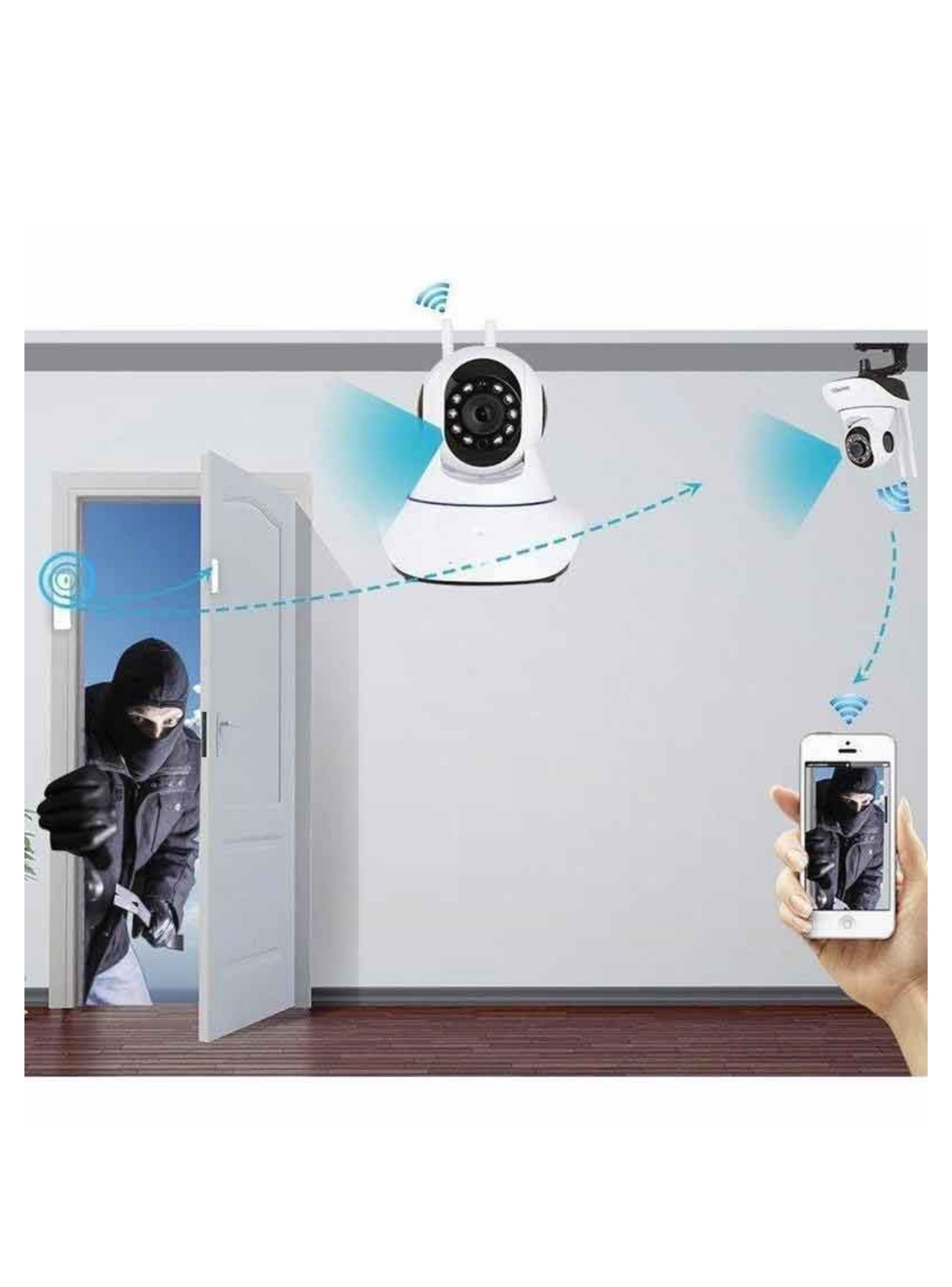 CAMARA Wifi Hd BEBE Ideal Para MASCOTAS NIÑOS ADULTOS MAYORES-5
