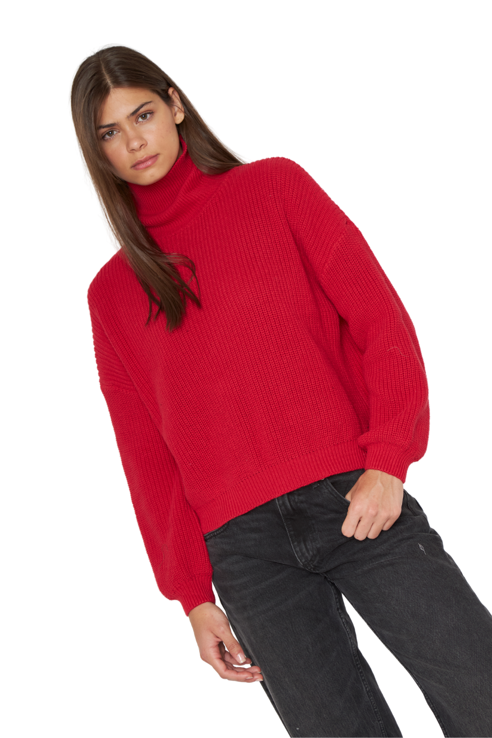 Chaleco Violeta rojo Jacinta Tienda-2