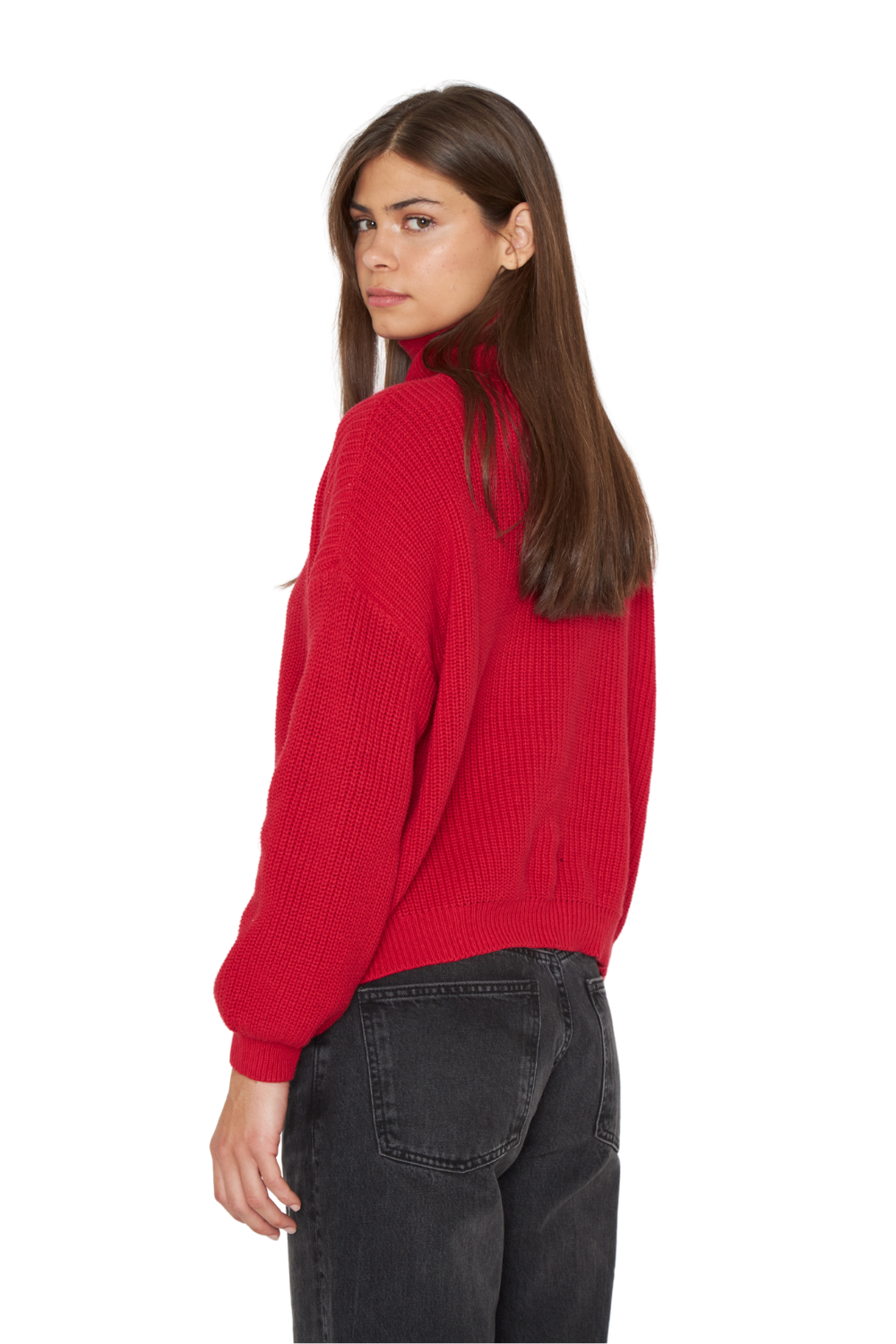 Chaleco Violeta rojo Jacinta Tienda-3