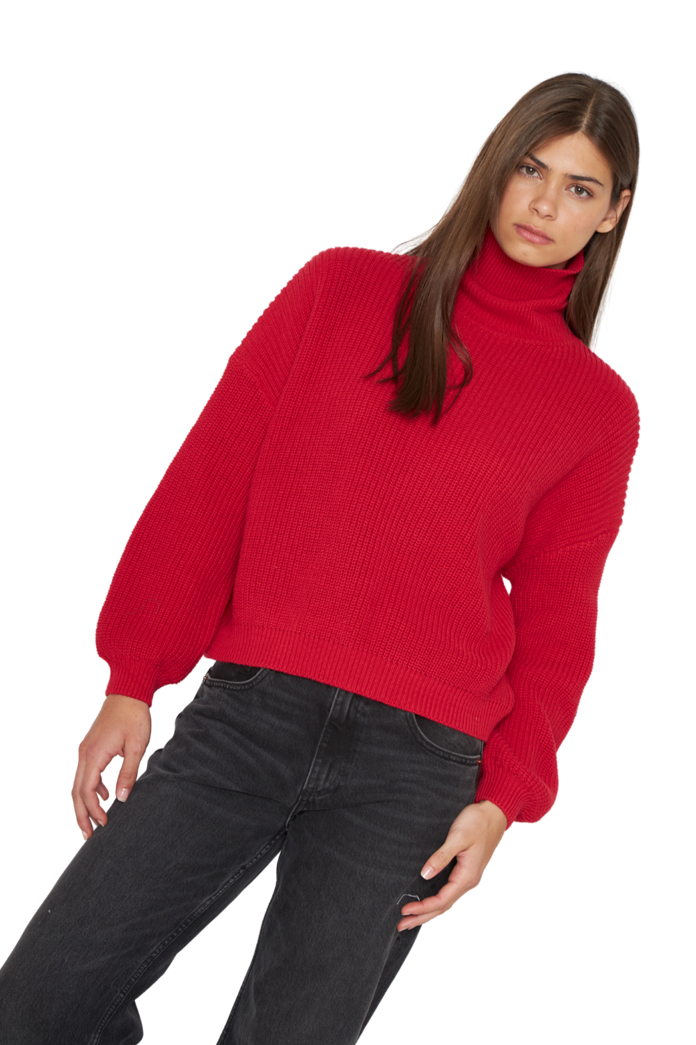 Chaleco Violeta rojo Jacinta Tienda-4