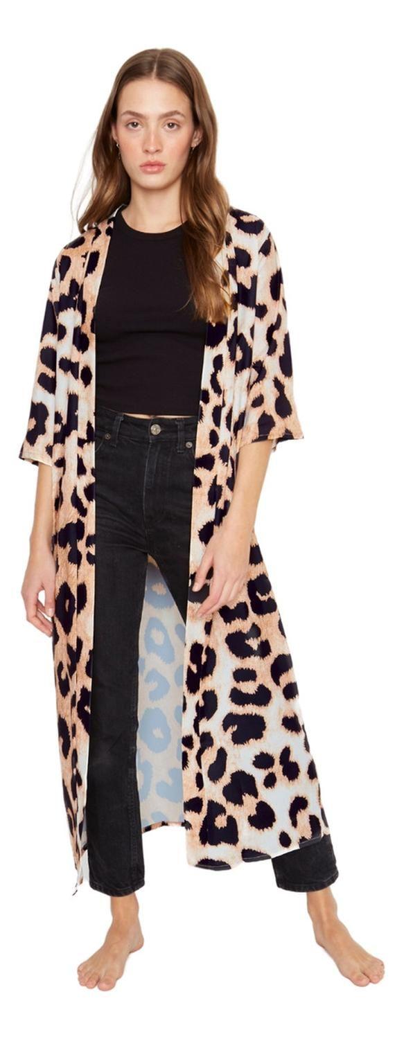 Kimono Kurt Iii Animal Print Jacinta Tienda-0
