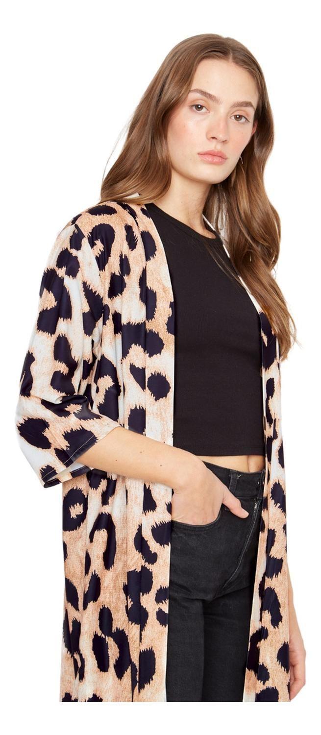 Kimono Kurt Iii Animal Print Jacinta Tienda-2