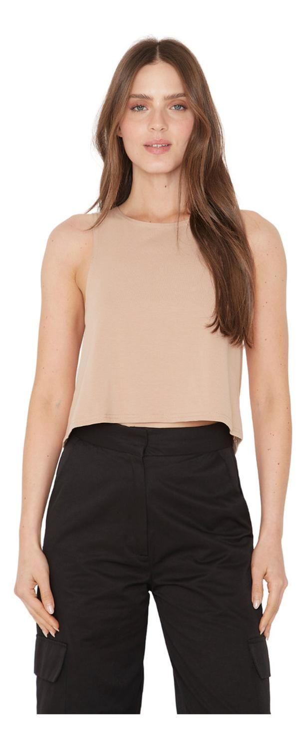 Polera Gracia Sin Mangas Iii Crudo Jacinta Tienda-1