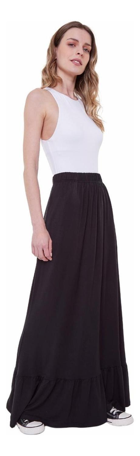 Falda Sara Ii Negra-1