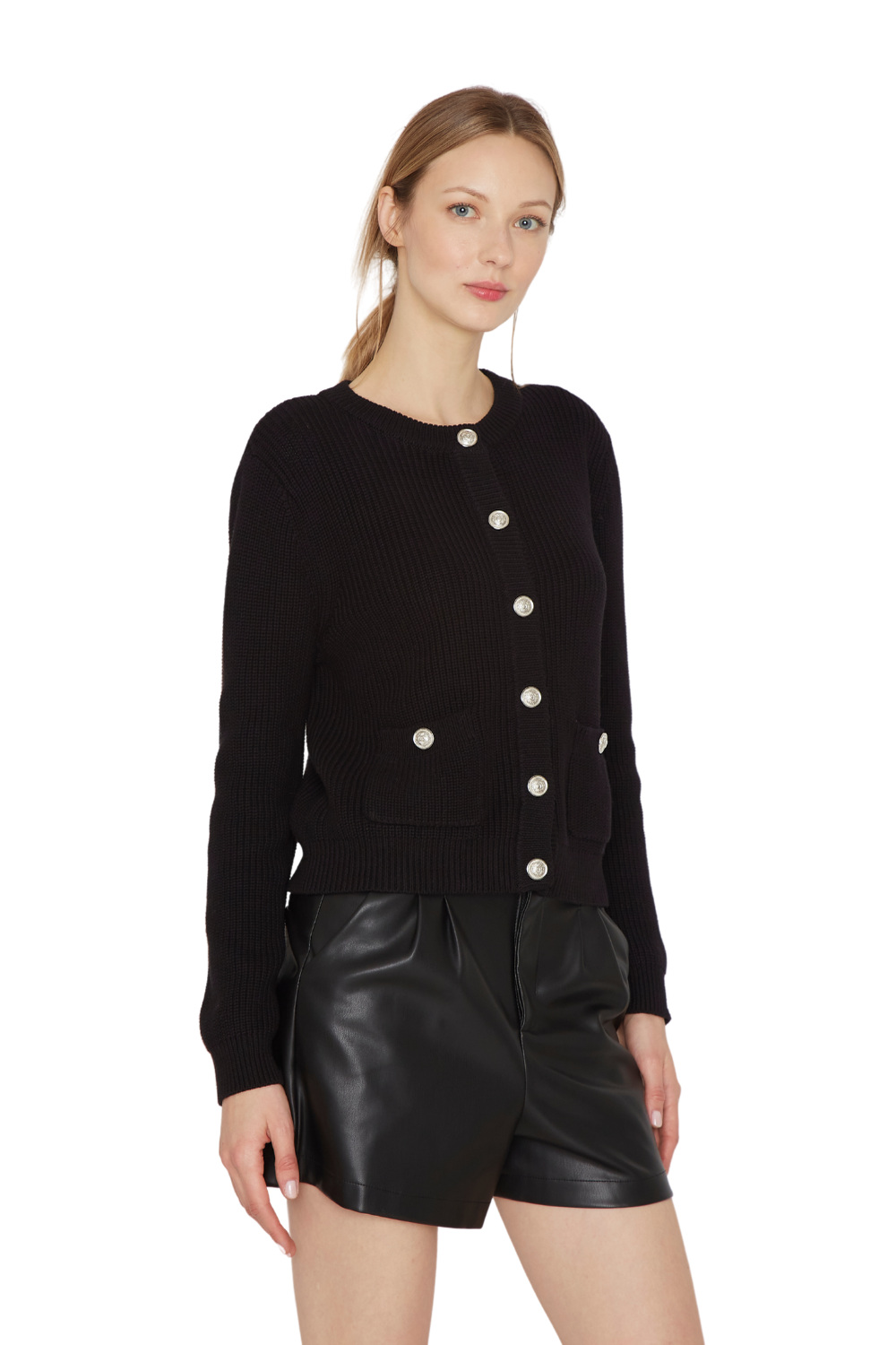 Chaleco Royal negro Jacinta Tienda-2