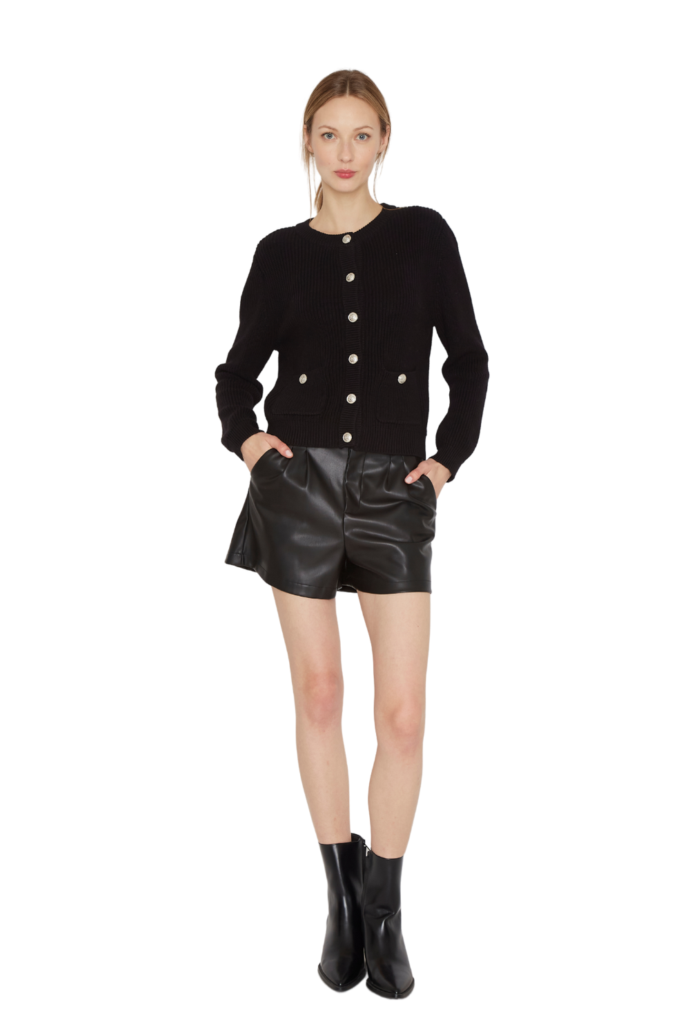 Chaleco Royal negro Jacinta Tienda-3