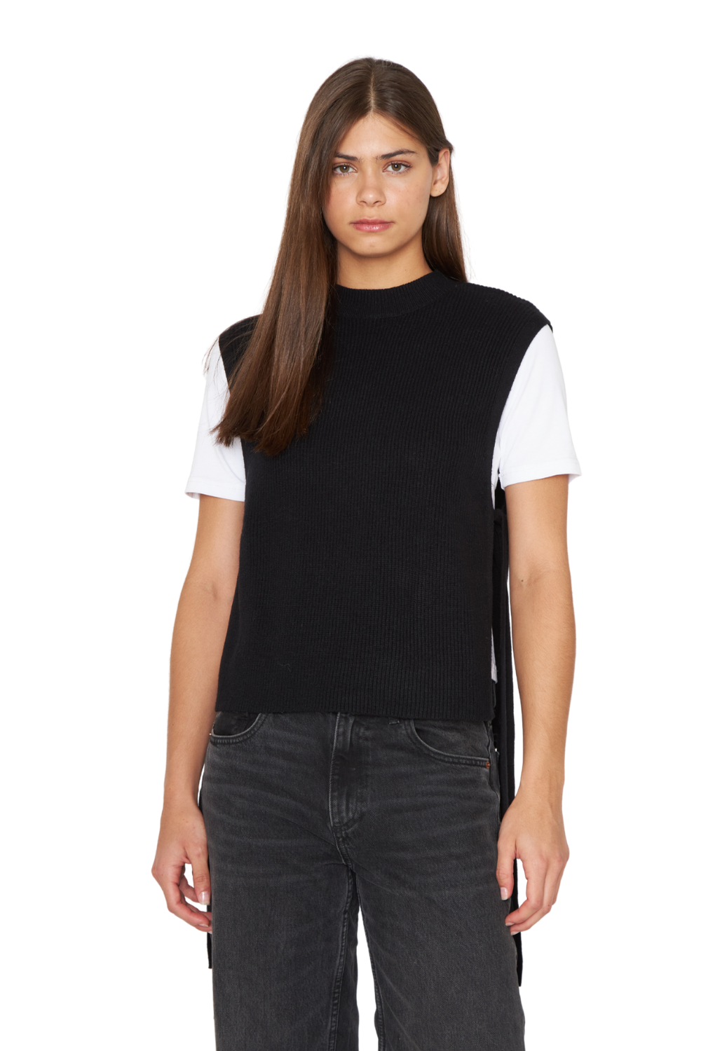 Chaleco Amarras negro Jacinta Tienda-3