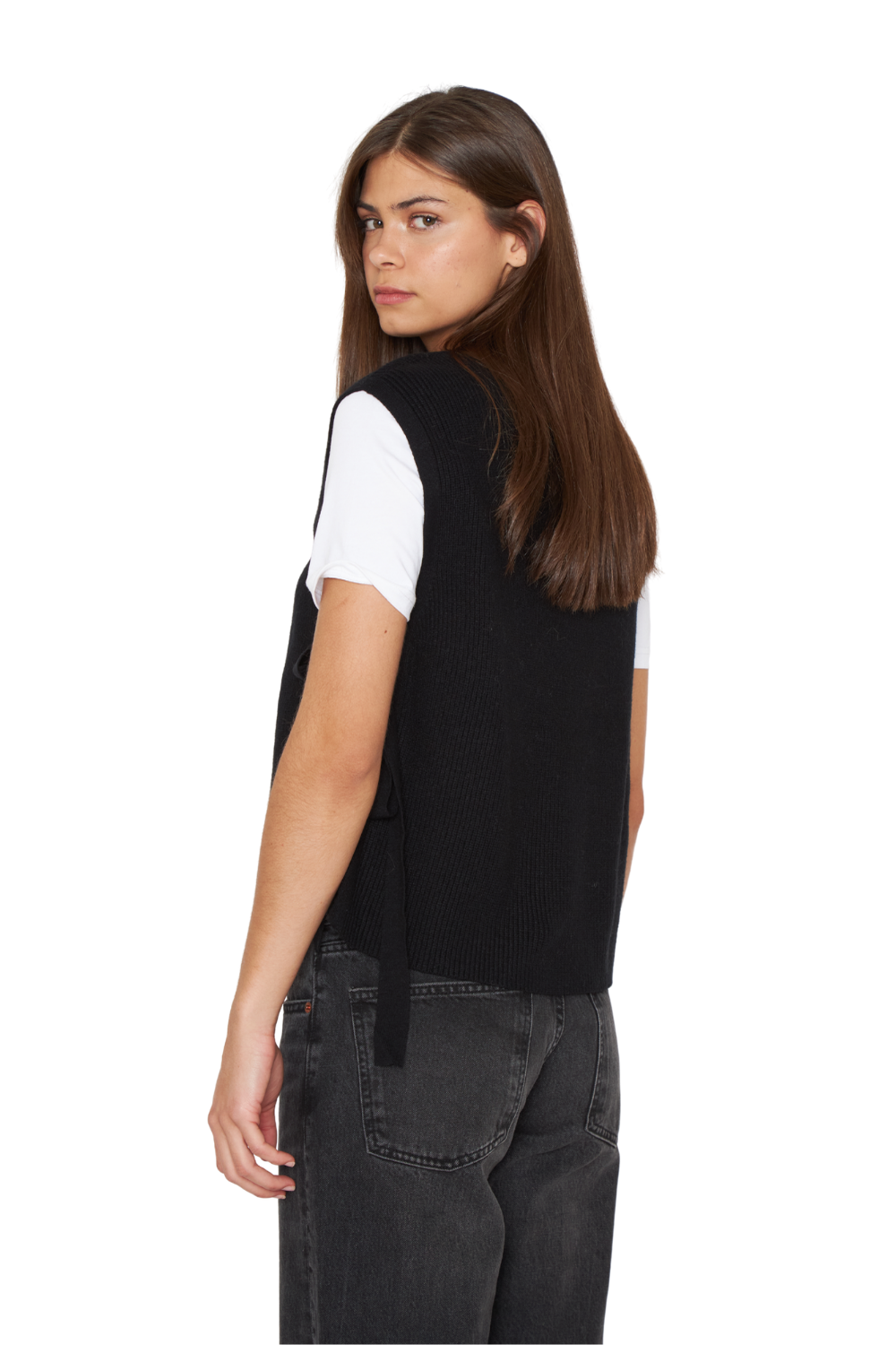 Chaleco Amarras negro Jacinta Tienda-4