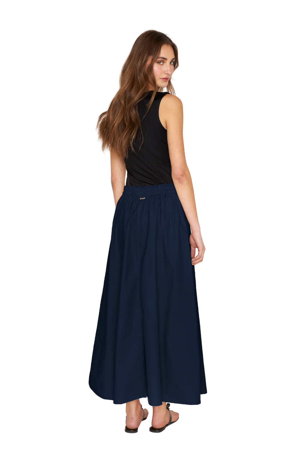 Falda Jacinta azul Jacinta Tienda-2