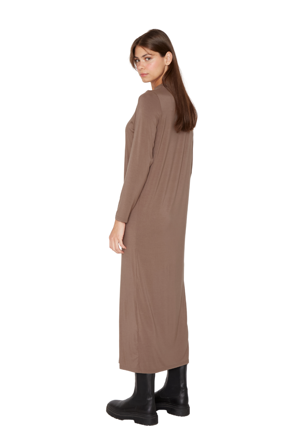 Vestido Antonia café Jacinta Tienda-2