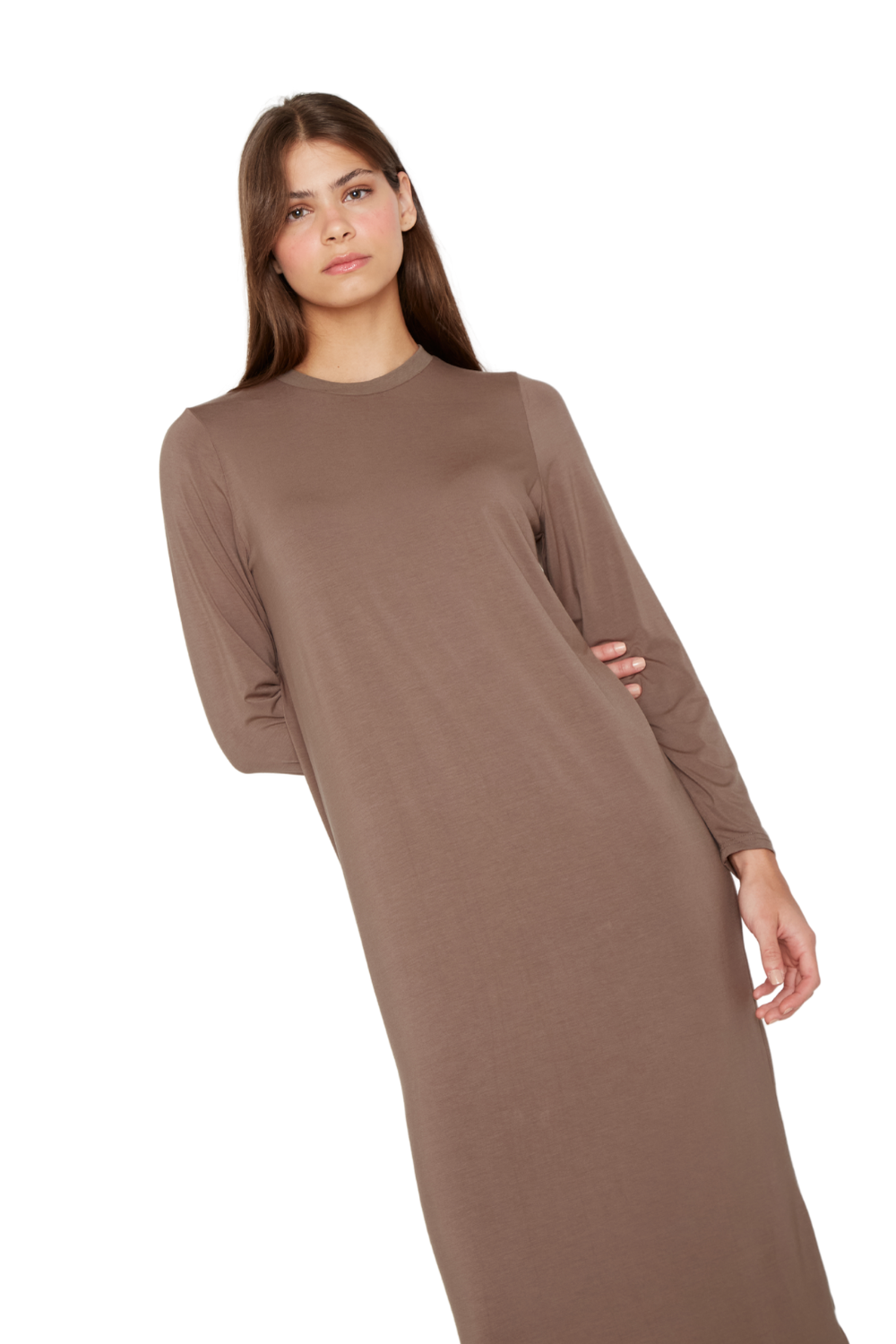 Vestido Antonia café Jacinta Tienda-4