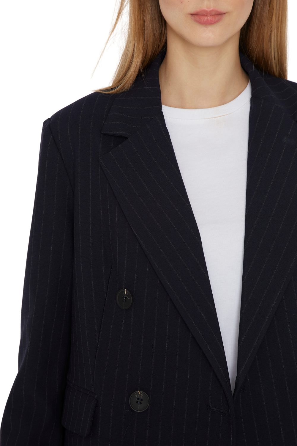 Blazer Bowen lineas azul Jacinta Tienda-5