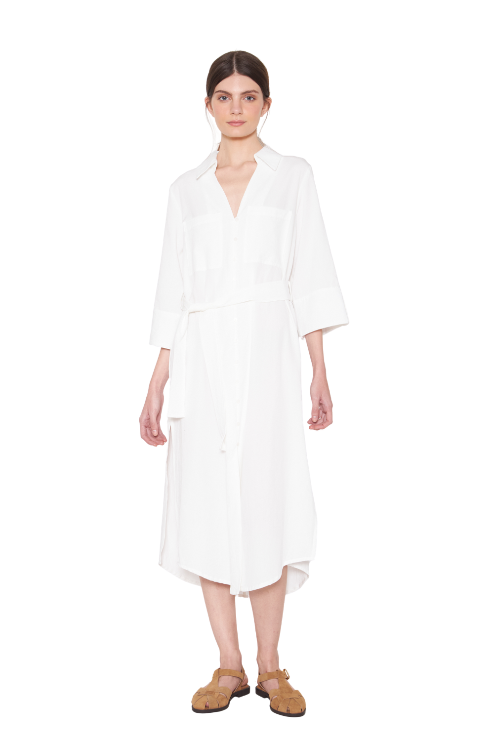 Vestido Amalia blanco Jacinta Tienda-0