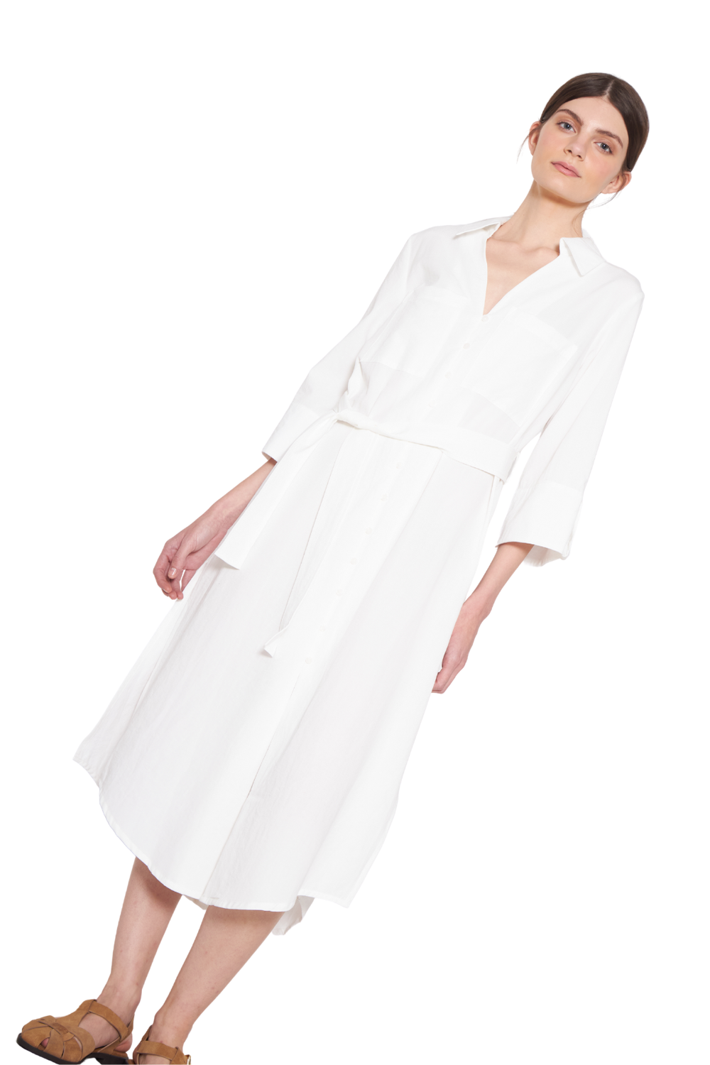 Vestido Amalia blanco Jacinta Tienda-3