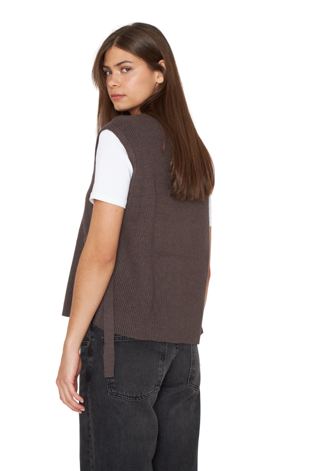 Chaleco Amarras chocolate Jacinta Tienda-3