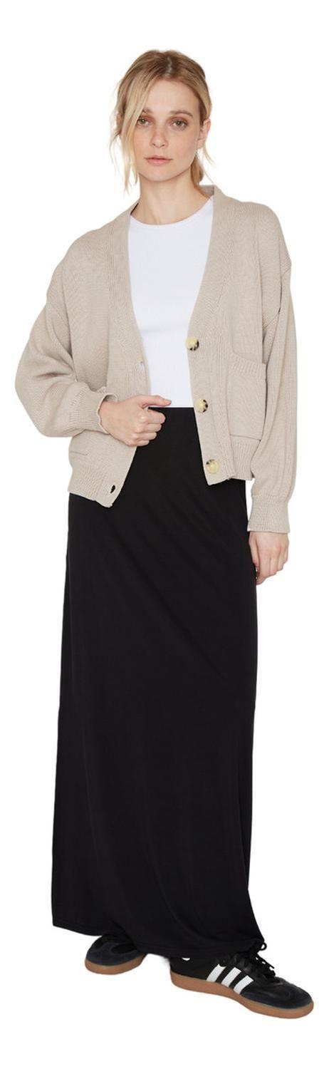 Falda Luisa Negra Jacinta Tienda-1