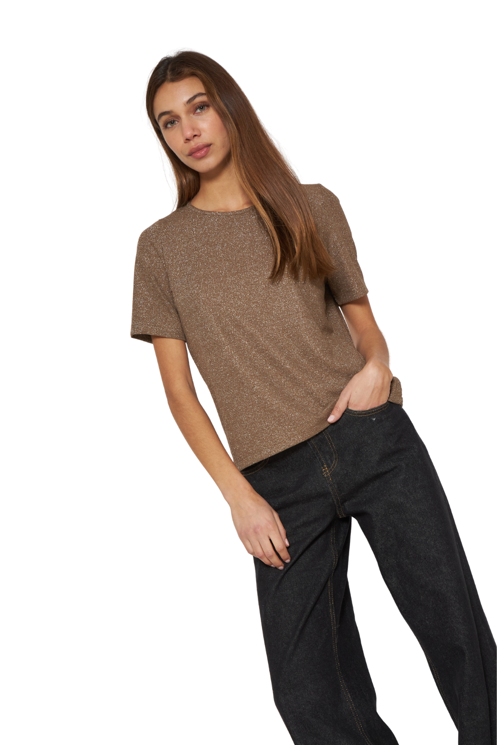 Polera Tesa café Jacinta Tienda-4
