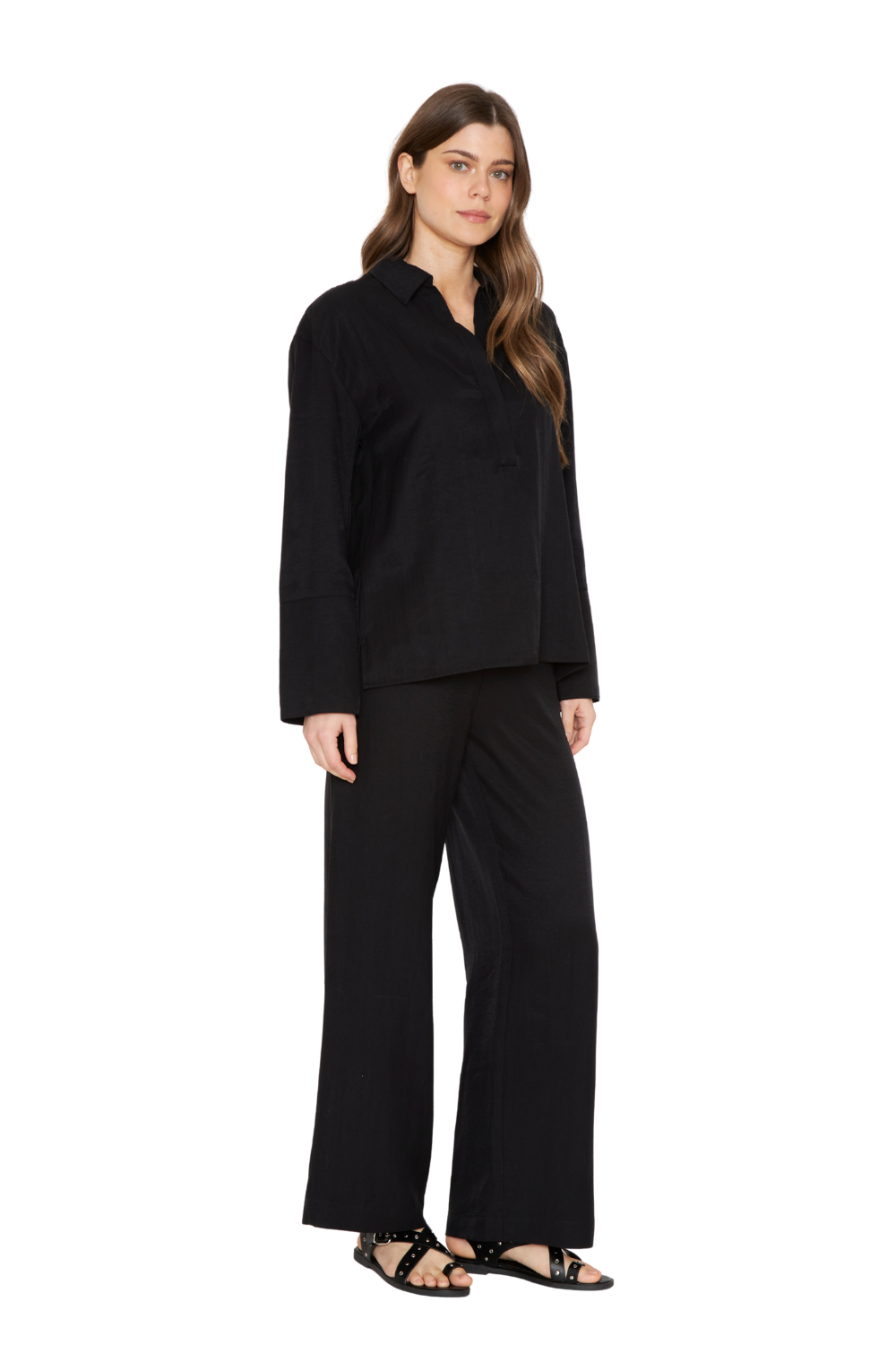 Pantalón Estela negro Jacinta Tienda-2