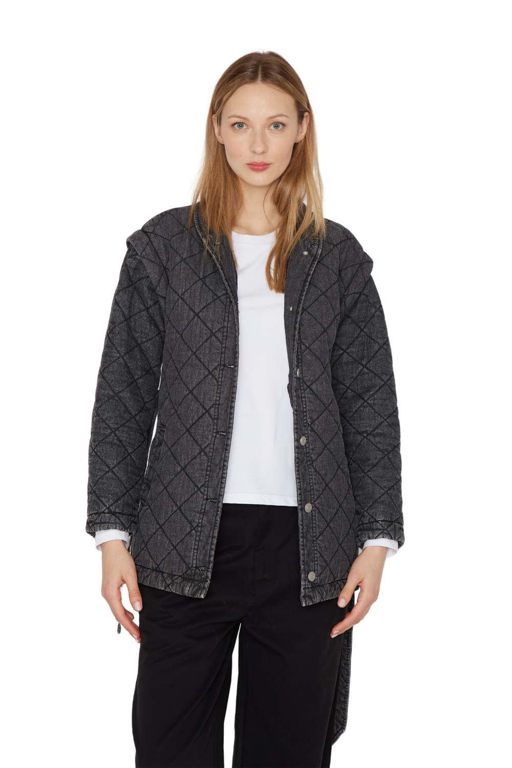 Chaqueta Snow negro Jacinta Tienda-4
