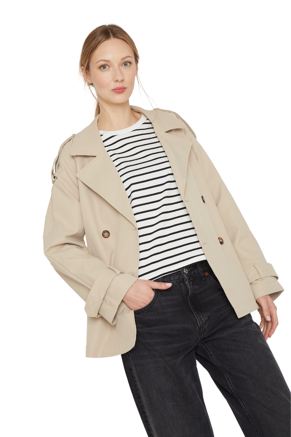 Trench Coat Stone crudo Jacinta Tienda-3