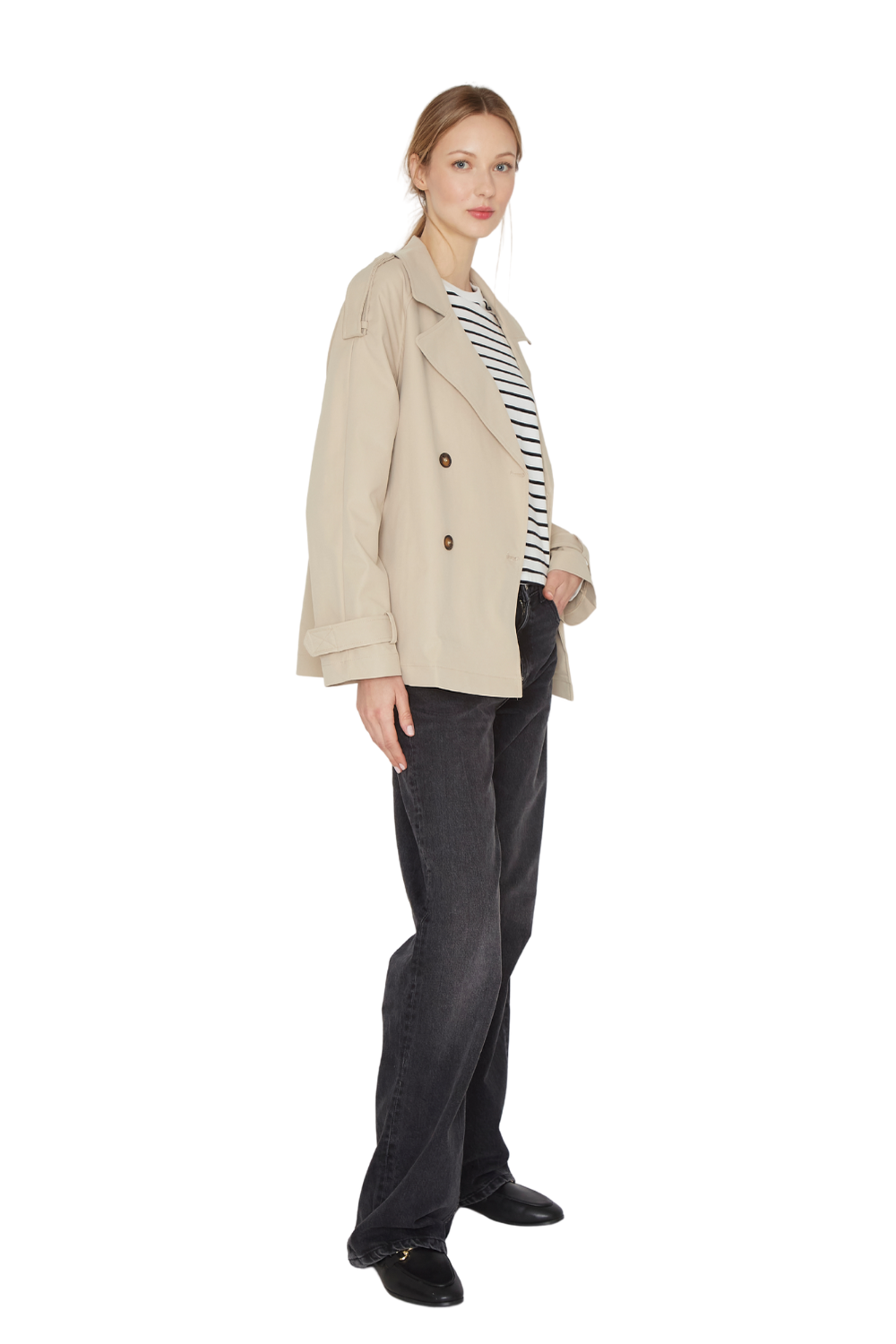 Trench Coat Stone crudo Jacinta Tienda-4